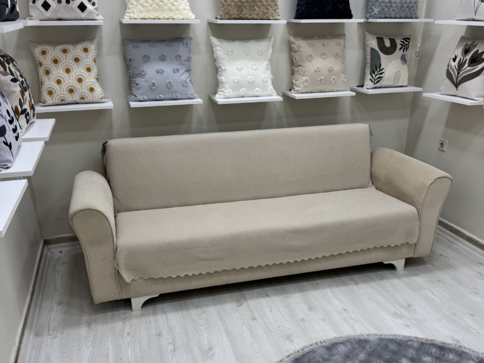 1 Bohem Kaymaz Taban Kanepe Örtüsü - Görsel 1