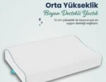 Ortopedik Visco Yastık – Boyun Desteği ve Ergonomik Uyku Konforu - Görsel 5